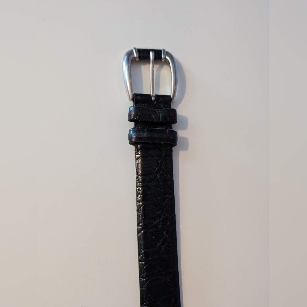 Black Tulliani Leather 32 - Picture 2 of 6